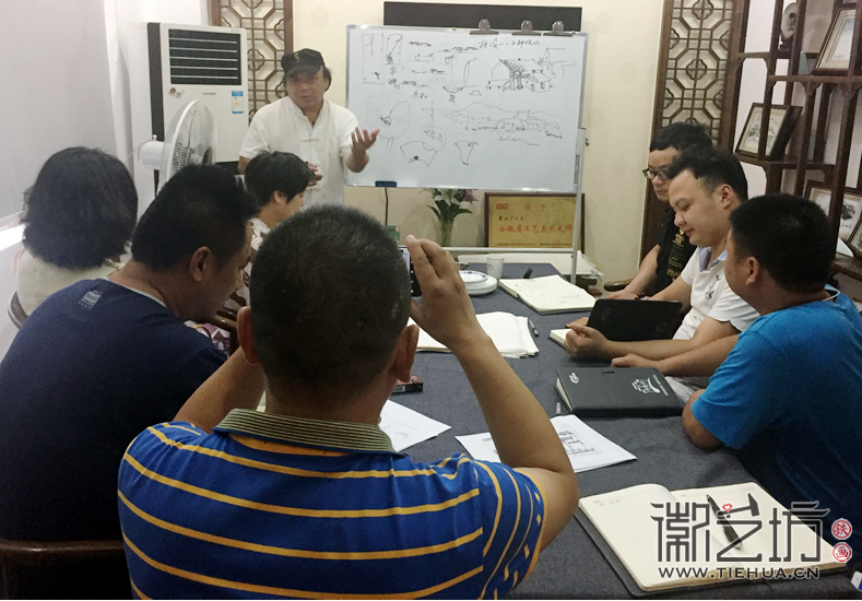 芜湖铁画知行社第十一期课程报道 (11)