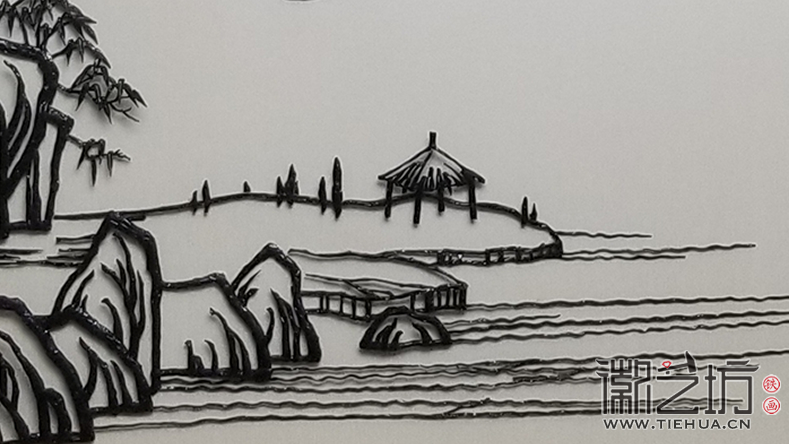山西大同家居装饰壁画细节图3