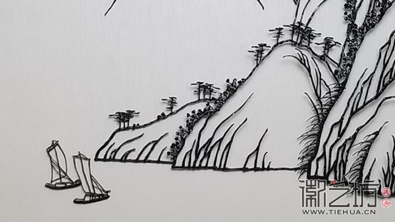 山西大同家居装饰壁画细节图4