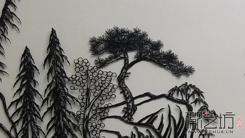 山西大同家居装饰壁画细节图2