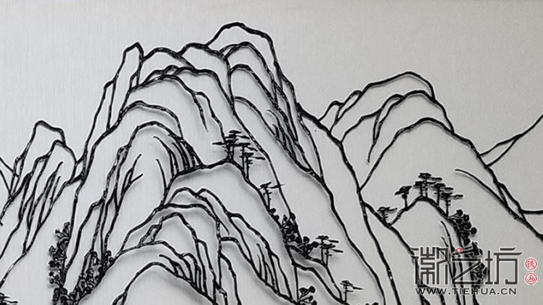 山西大同家居装饰壁画细节图5
