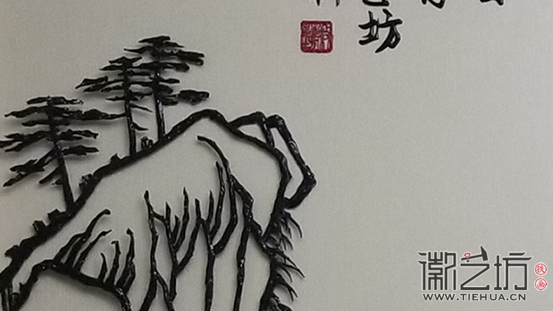 山西大同家居装饰壁画细节图8