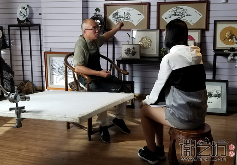 院线电影《岁月江城》于徽艺坊拍摄讲述江城岁月里的铁画情缘 (5) - 副本