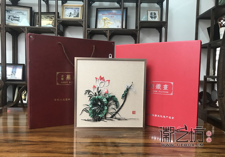 古典时尚大地色系装饰铁画 (3)