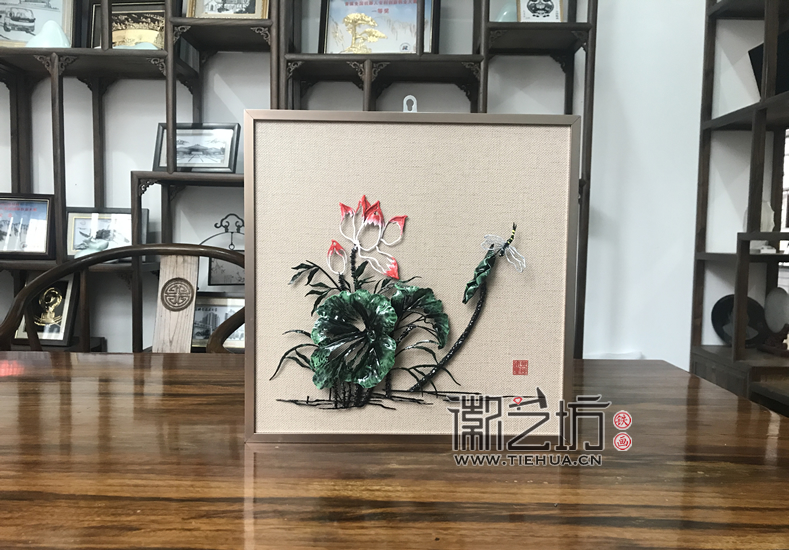 古典时尚大地色系装饰铁画 (2)