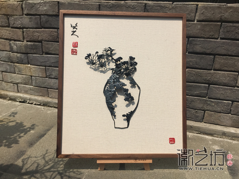 徽艺坊铁画现代极简风格作品 (5)