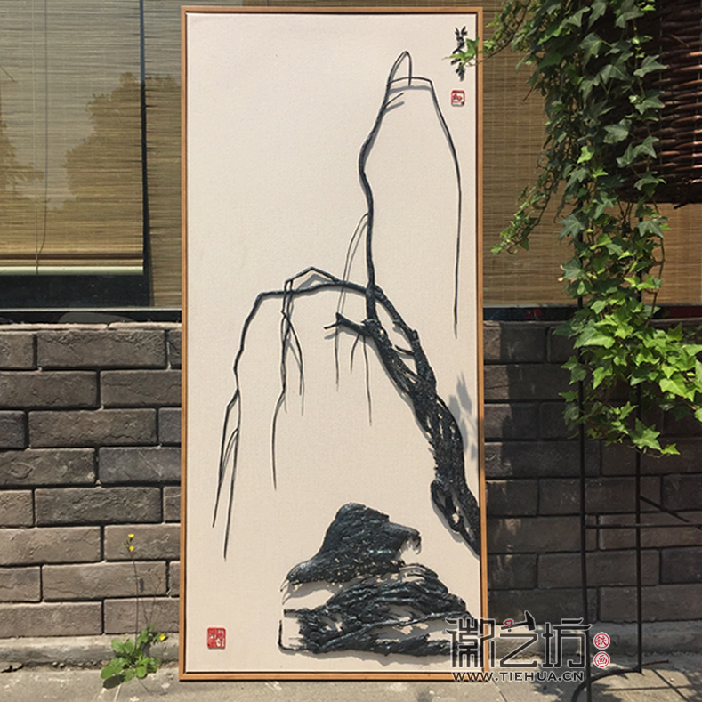 徽艺坊铁画现代极简风格作品 (3)