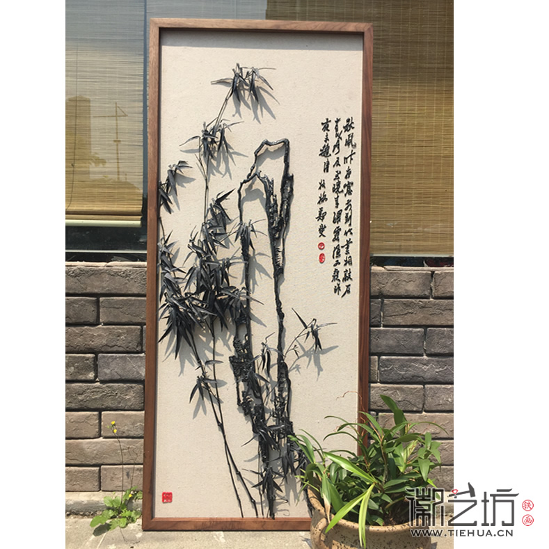 徽艺坊铁画现代极简风格作品 (8)