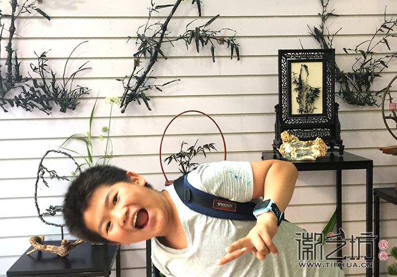 我们为手艺人的铁画代言 (1)
