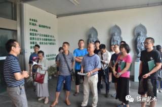 国家艺术基金芜湖铁画人才培养项目赴皖南景德镇考察 (18)