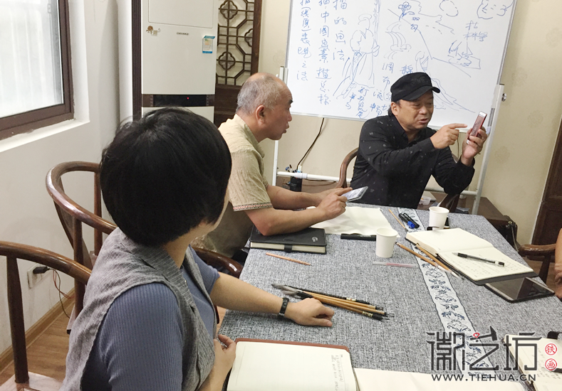 芜湖铁画知行社第十六期课程报道 (5)