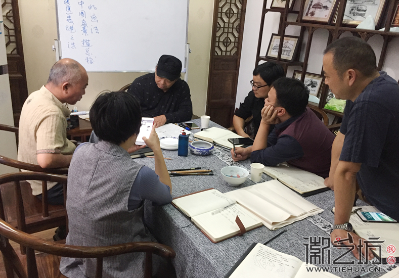 芜湖铁画知行社第十六期课程报道 (6)