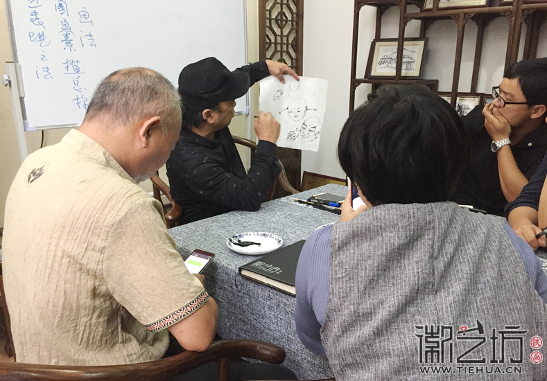 芜湖铁画知行社第十六期课程报道 (7)