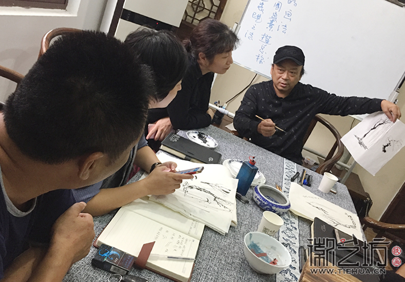 芜湖铁画知行社第十六期课程报道 (12)