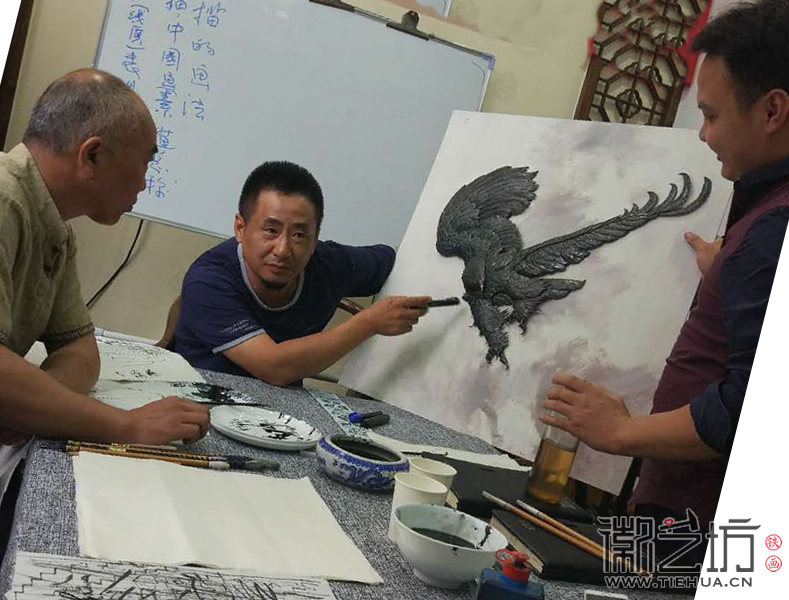 芜湖铁画知行社第十六期课程报道 (16)
