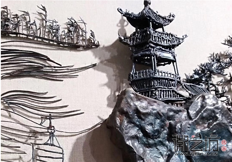 2017.10.17徽艺坊设计总监李伶带你一起走进“芜湖铁画艺术人才培养项目”学员结业作品展 (8)