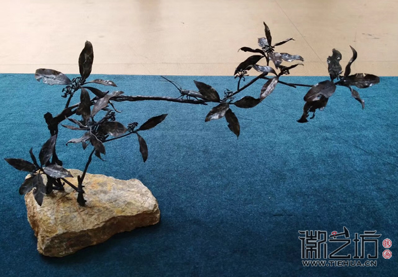 2017.10.17徽艺坊设计总监李伶带你一起走进“芜湖铁画艺术人才培养项目”学员结业作品展 (7)