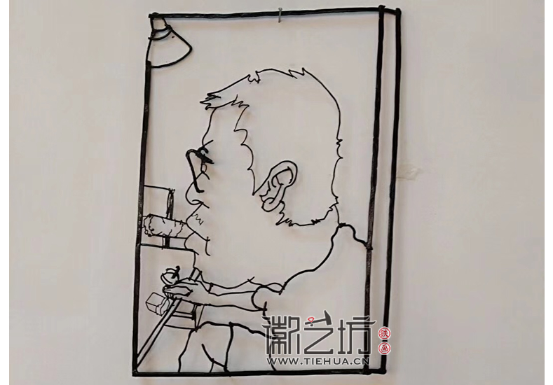 2017.10.17徽艺坊设计总监李伶带你一起走进“芜湖铁画艺术人才培养项目”学员结业作品展 (9)