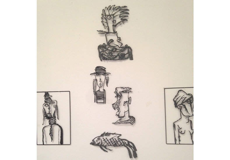 郭兵要铁画系列作品《众生相》3