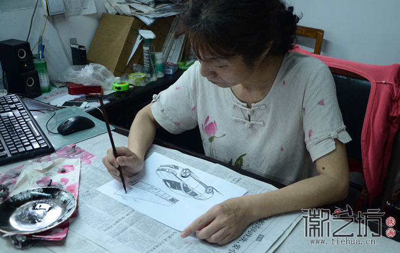 2016.12.30汽车行业铁画礼品定制案例汇总2