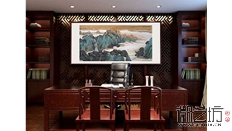 2017.3.17企业乔迁铁画礼品推荐3