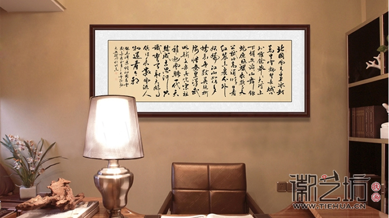 2017.3.17企业乔迁铁画礼品推荐6